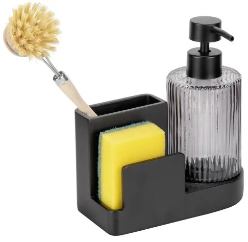 WENKO 54654100 - Organizér PINA 16x17 cm čierny