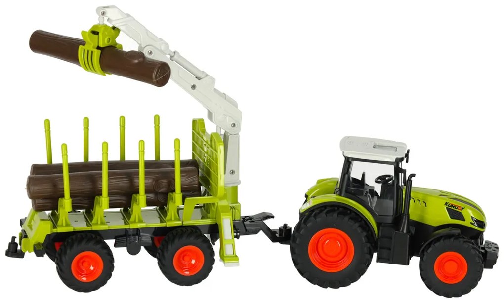RC poľnohospodársky traktor so závesom 2.4G 3.7V 500mAh