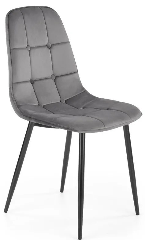 Jedálna stolička KINDREL 1 ks sivá