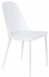 Jídelní židle PIP WLL, plast bílý White Label Living 1100431