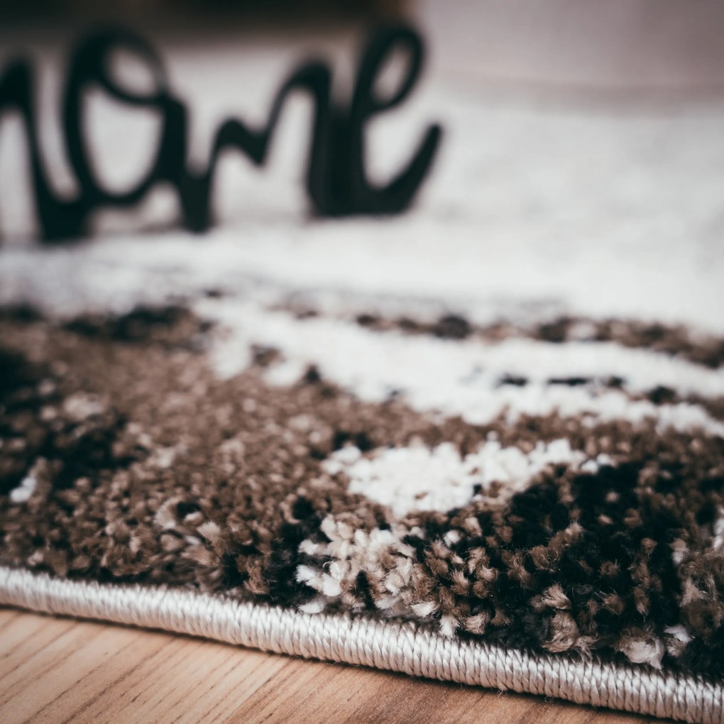 Kusový koberec My Frisco 284 Taupe, 160x230, hnedá, obývacia izba, Obsession