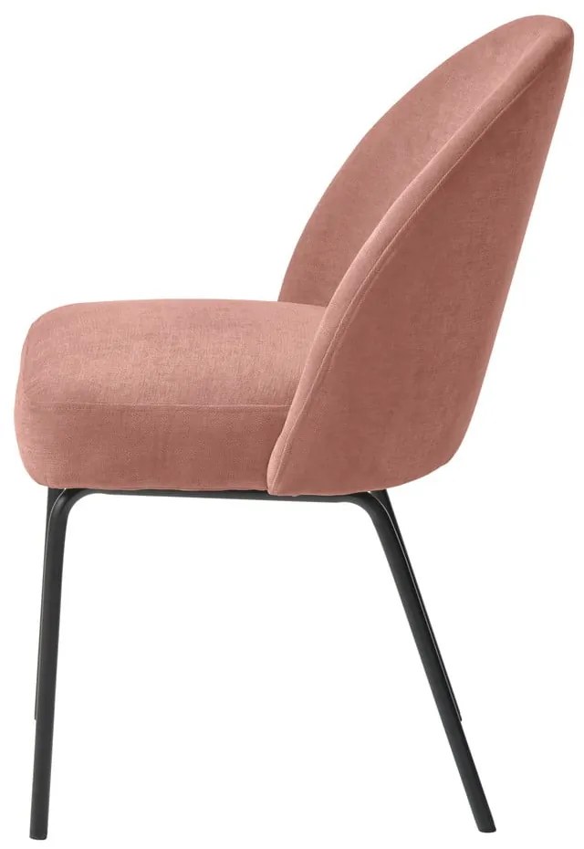 Ružová jedálenská stolička Creston – Unique Furniture