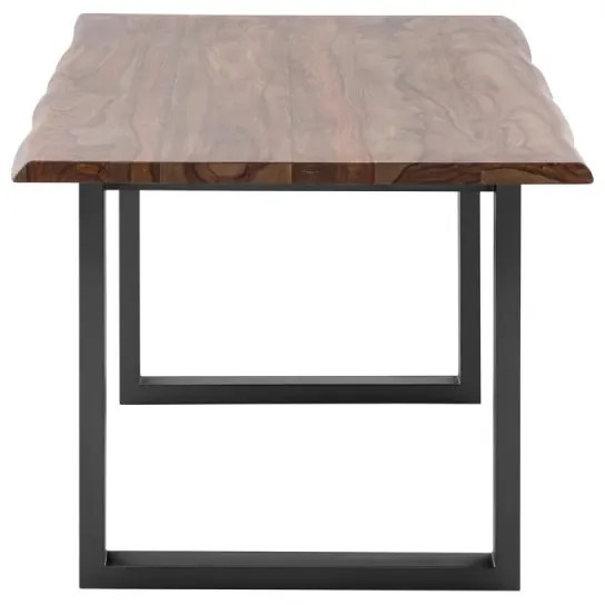 furniture-nabytek.cz - Jídelní stůl Bullwer palisandr černý 200x100 cm