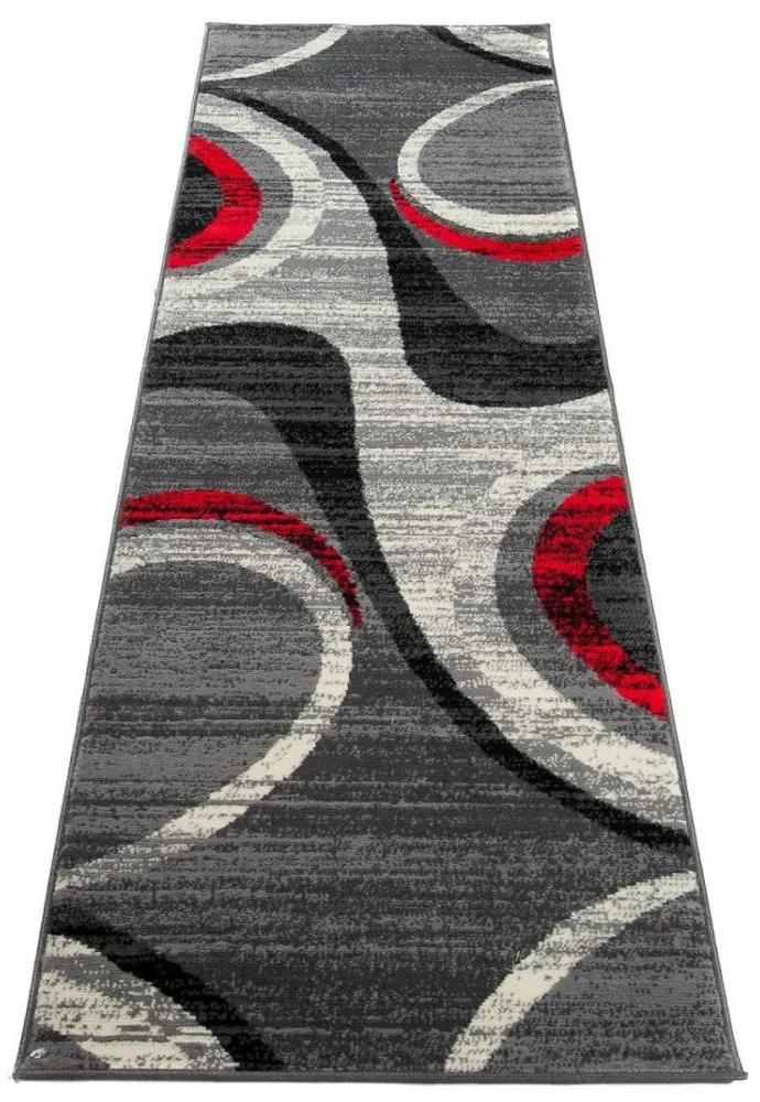 Kusový koberec PP Rex šedý atyp 100x200cm