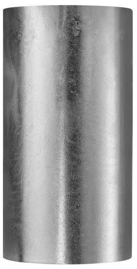 Nordlux - Vonkajšie nástenné svietidlo CANTO 2xGU10/28W/230V IP44 strieborné