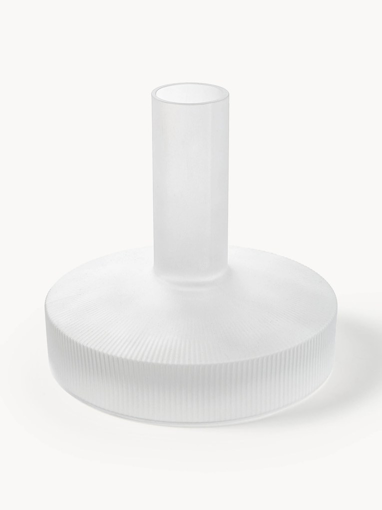 Ručne fúkaný reliéfny dekantér Ripple, 1,1 l