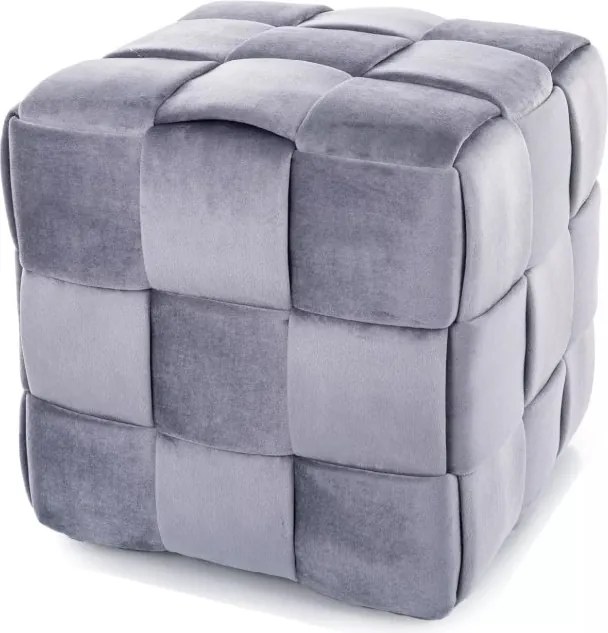 SI Casel Velvet taburetka sivý