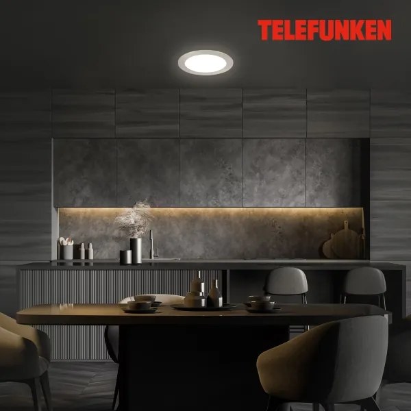 Telefunken 309402TF - LED RGBW Stmievateľné svietidlo LED/12W/230V IP23 Wi-Fi Tuya