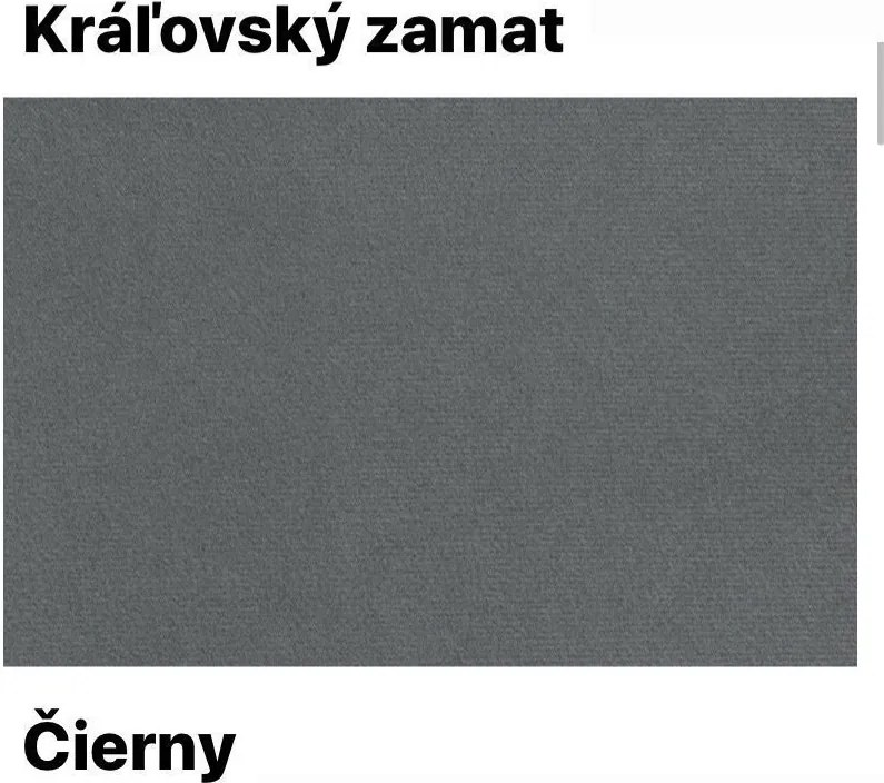 Taburetka Bunny s uškami velvet rôzne farby 82x43 cm