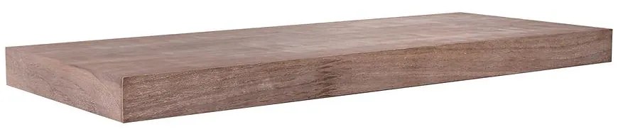 Závesná polička FSD 60/24 orech dyhovaný  656603 600x235