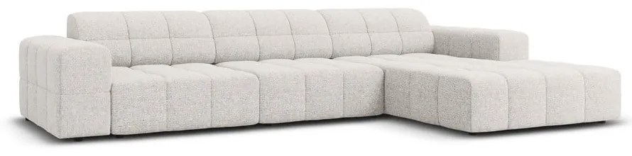 Svetlosivá rohová pohovka (pravý roh) Chicago – Cosmopolitan Design