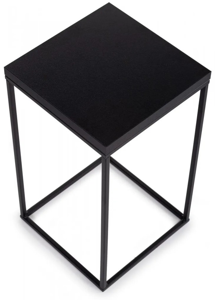 Kvetinový stojan CHARR I 40 cm čierny