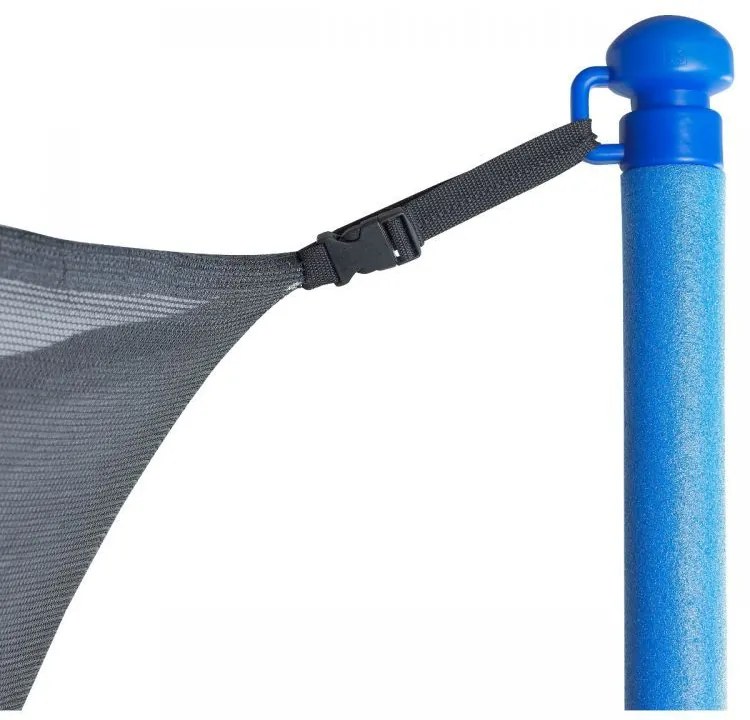 Ochranná sieť na vnútornú trampolínu (250 cm, 6 stĺpikov)