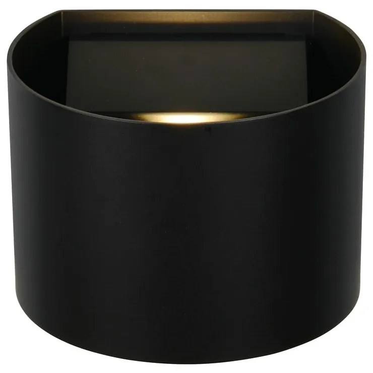 LED nástenné vonkajšie svietidlo so senzorom pohybu na USB (výška 10 cm) Genie – Reality