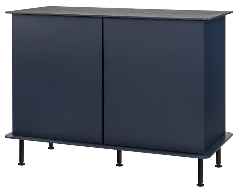 Modrá skriňa Suumo 120 × 50 × 88 cm