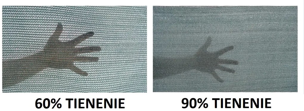 Ekspand Tieniaca sieť 3 x 80 m 60% tieň ZELENÁ + 200 ks sťahovacie pásky ZADARMO