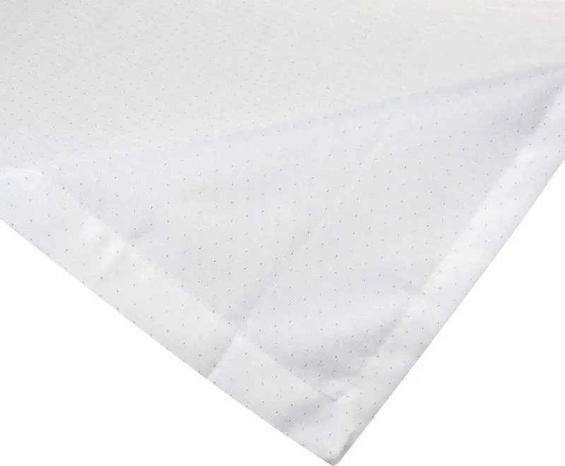 OBRUS ELIZA 85 X 85 CM BIELY