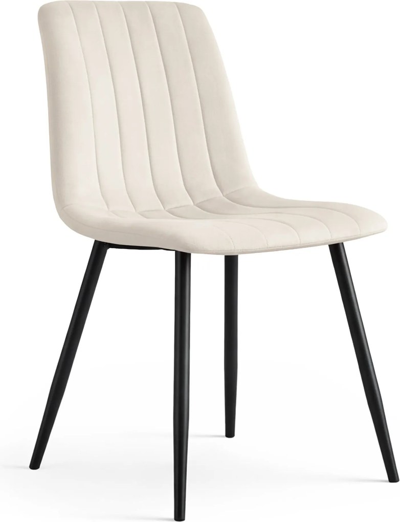 Čalouněná jídelní židle Livo béžová