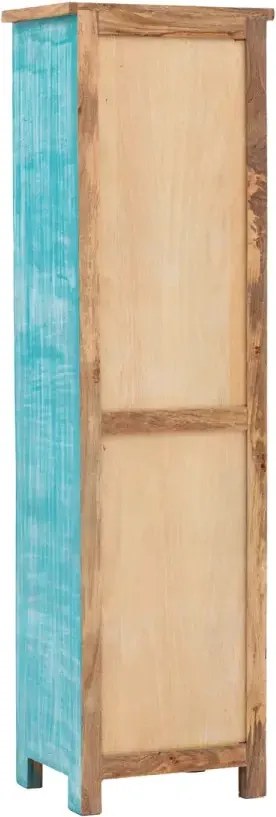 furniture-nabytek.cz - Masívna kúpeľňová skrinka Santa Cruz, modrá, Holz - Mango