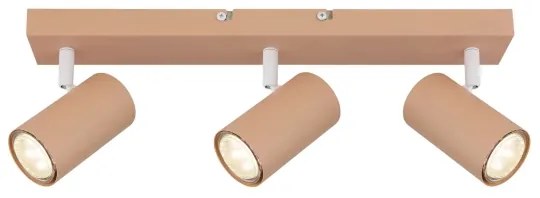 Globo 57911-3P - Bodové svietidlo ROBBY 3xGU10/25W/230V oranžová