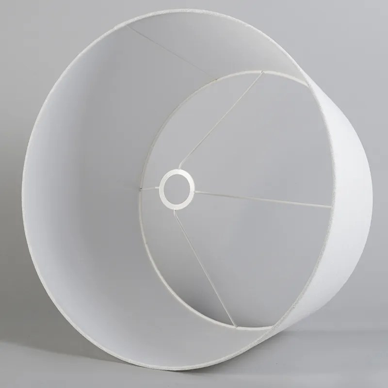 Tienidlo lampy z ľanu biele 50/40/26