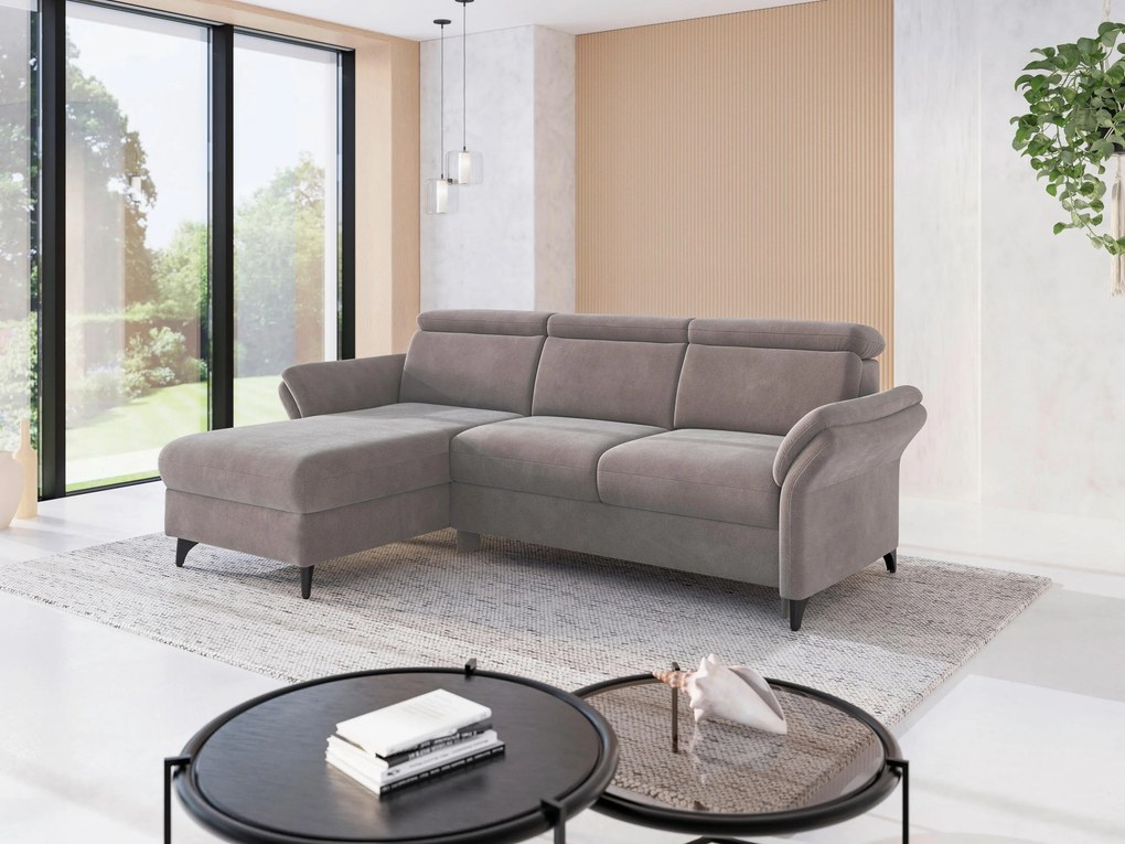 XXXLutz ROHOVÁ SEDAČKA, textil, taupe Sit & More - Sedačky - 000144025850