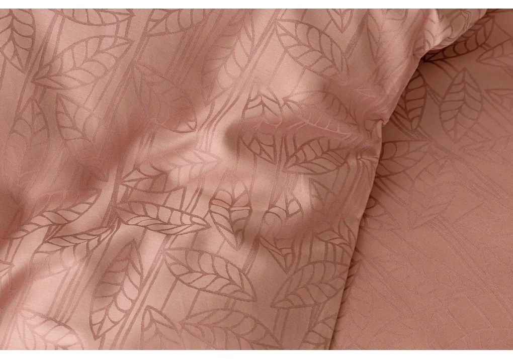 Matějovský Obliečky z bambusového damašku Sofie Rose Pink, 140 x 200 cm, 70 x 90 cm