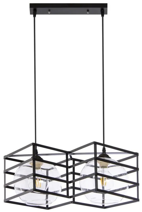 Luster na lanku 2xE27/60W/230V