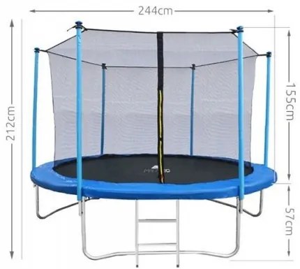 Záhradná trampolína Malatec 8FT/252 cm - T7982