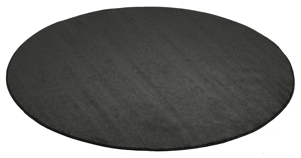 Okrúhly koberec KALLE, Ø4000 mm, tmavošedý