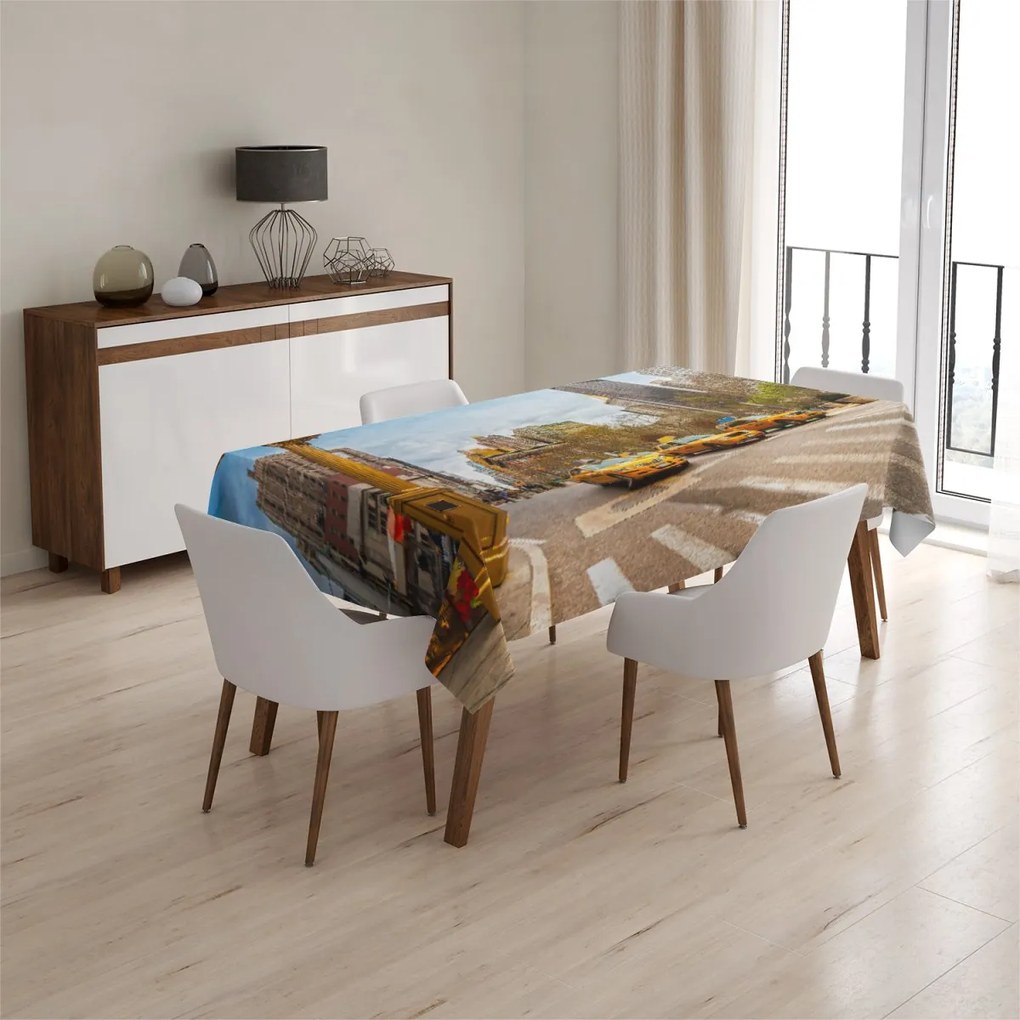 Sablio Obrus Žlté taxíky  2 - 90x90 cm