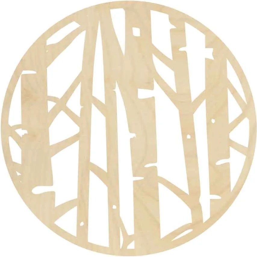 Moderný obraz na stenu | XLUTF: Prírodná preglejka - Topoľ natural Rozmer 40 cm 4027-56450 PR0380 plywood