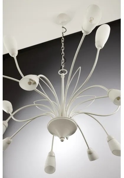 Jupiter 2062 - Luster na reťazi GLORIOSA 15xG9/14W/230V krémový