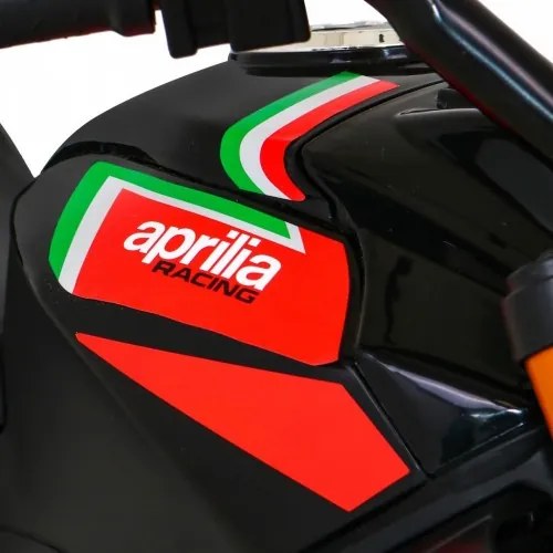 RAMIZ Elektrická motorka Aprilia Tuono V4 - čierna
