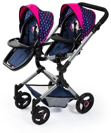 Bayer Design Kočík pre bábiky Twin Neo (jednorožec)  (100317609)