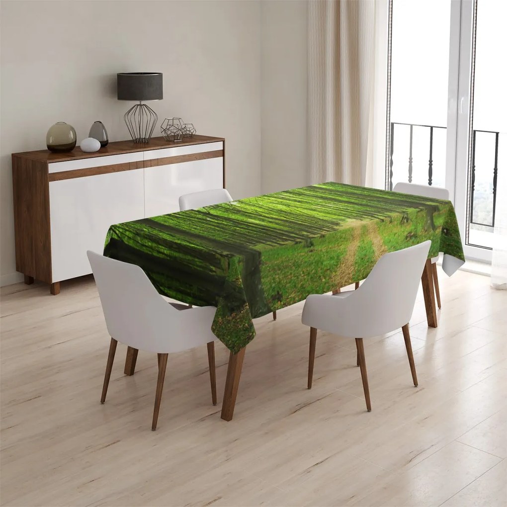 Sablio Obrus Cesta v lese - 90x90 cm