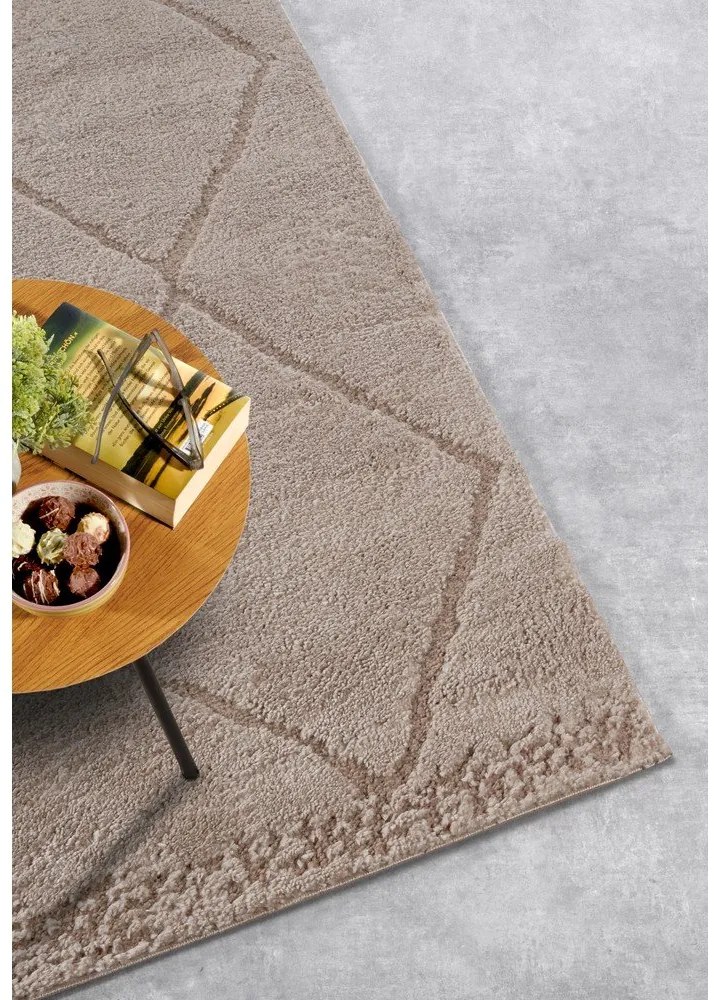 Béžový koberec 80x120 cm Perrotin Beige – Elle Decoration