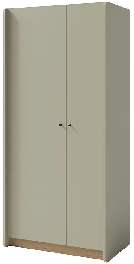 Skriňa Alessio AE3 2D Eukalyptus V/Dub Baltic