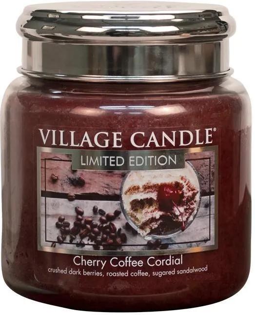 VILLAGE CANDLE Sviečka Village Candle - Cherry Coffee Cordial 92gr