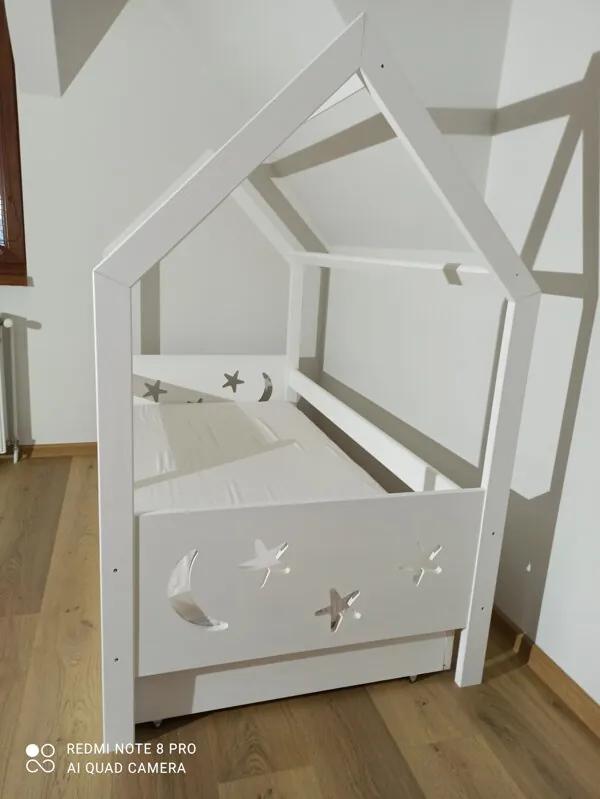 Raj posteli Detská posteľ domček D3 DMJ GWNG s prístelkou 180x80 cm