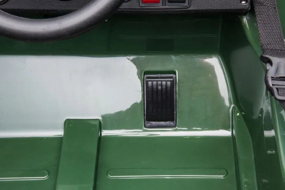 LEAN CARS Elektrické autíčko na akumulátor JH-103 armádne zelené 4x4