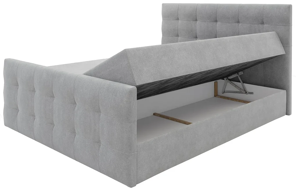 Kontinentálna posteľ Peregryn 4, Rozmer postele: 180x200, Dostupné poťahy: Rico 23
