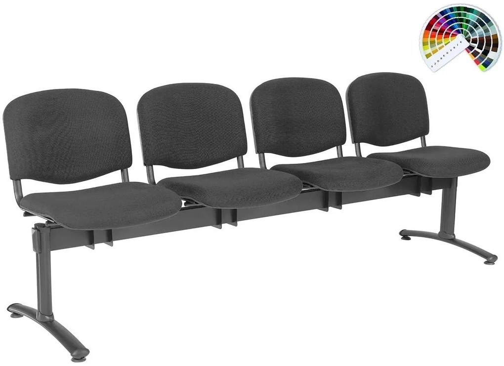 Štvormiestna lavica multised IMPERIA ISO čalúnenie BONDAI, BOMBAY, FORTIS