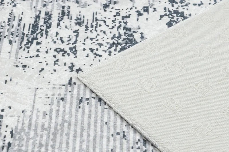 Dywany Łuszczów, Kusový koberec ANDRE Marble 1189, 160x220, šedá, chodba / predsieň