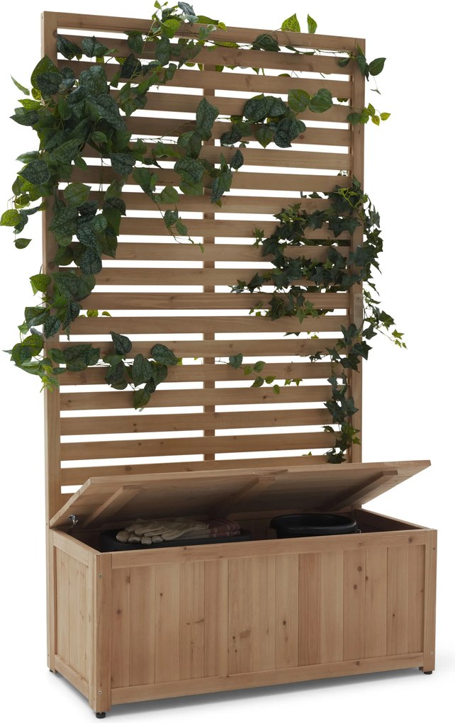 Paravánový modul s lavicou s úložným priestorom 2 v 1