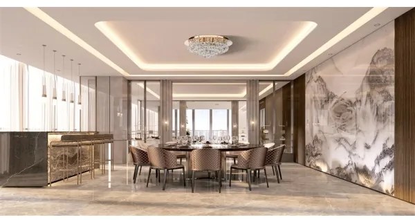 Searchlight 3408-8GO - Stropné svietidlo HANNA 8xG9/33W/230V