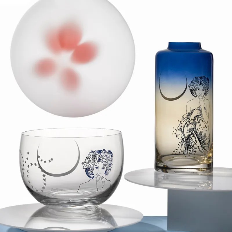 Crystalex misa Mucha Moon 200 mm