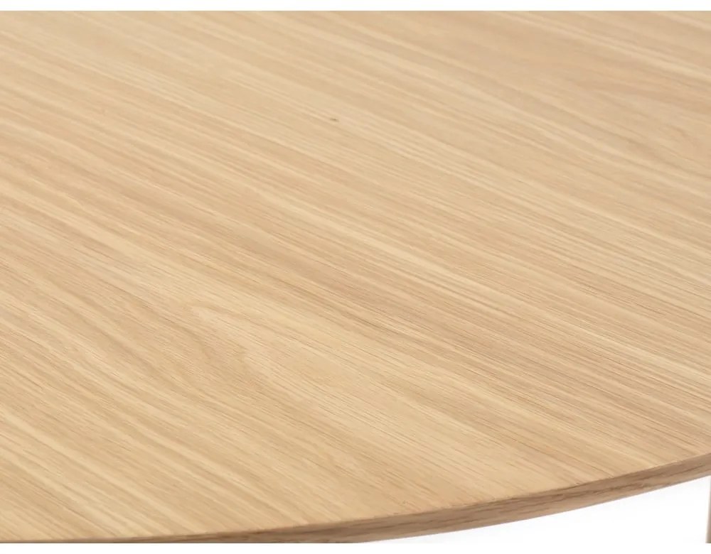 Rozkladací jedálenský stôl s doskou v dubovom dekore v prírodnej farbe 100x190 cm Gallina – Unique Furniture