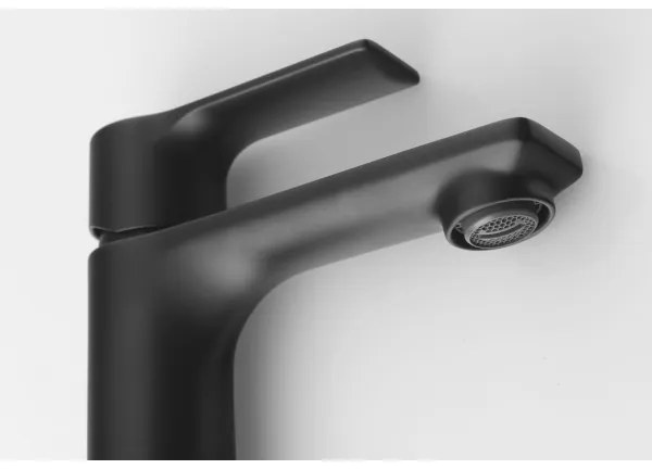 Sapho - Umývadlová batéria PAX 16,5 cm matná čierna