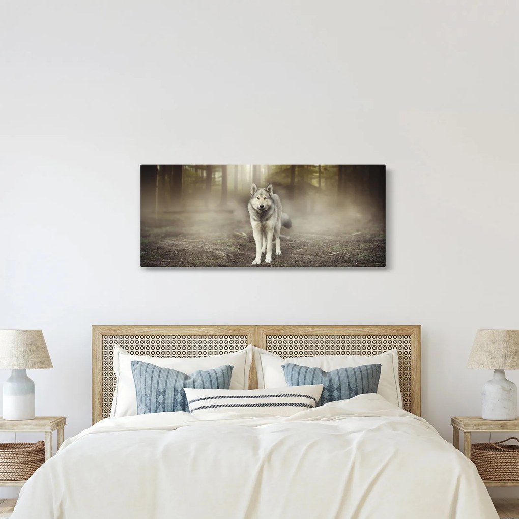Obraz - Strážca lesa (120x50 cm)